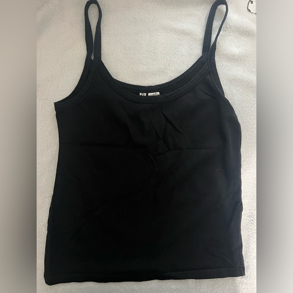 Black camisole tank